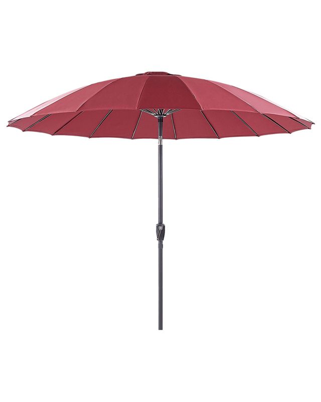 Parasol ogrodowy 255 cm czerwony Baia 1 szt.