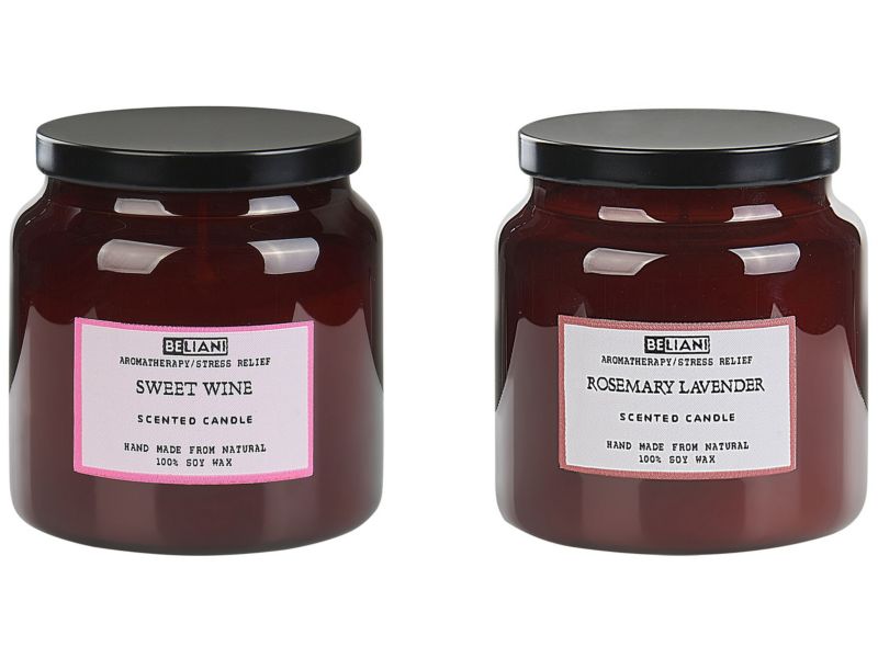 Zestaw 2 świeczek zapachowych Absolute alchemy Wosk sojowy Świeże nuty 1 par.