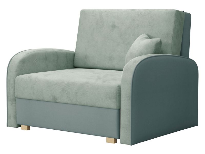 Kanapa rozkładana MIRJAN 24 Viva Soft I lazurowy/miętowy 1 szt.