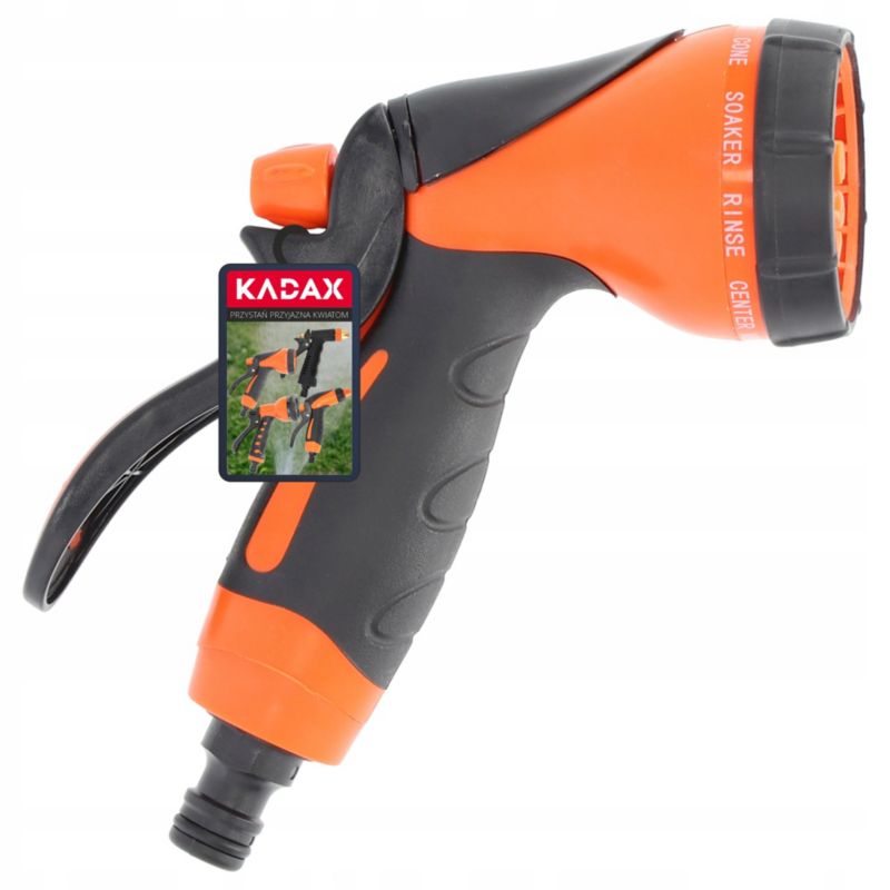 Pistolet Do Podlewania KADAX Wielofunkcyjny Zraszania 1szt.