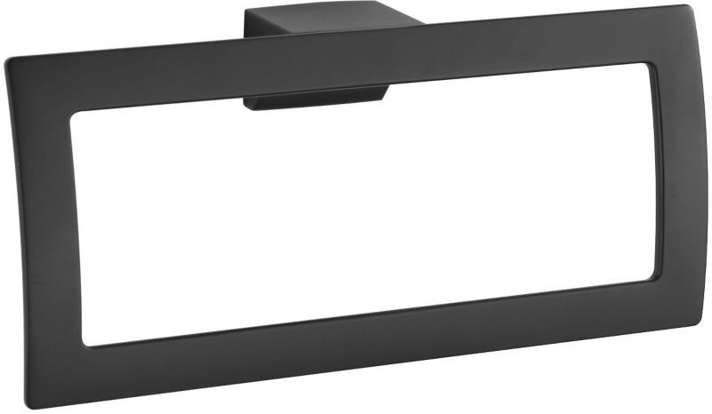 Wieszak na ręcznik Mexen Rino czarny 21x9,6 cm 1 szt.