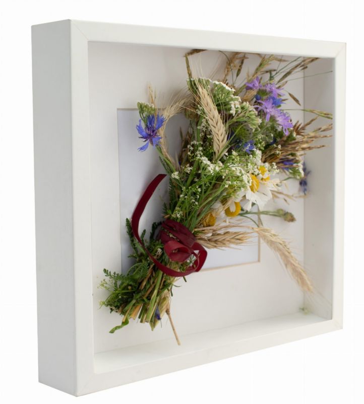 Ramka na zdjęcie BD art 3D Box 23x23 cm głęboka biała 1 szt.