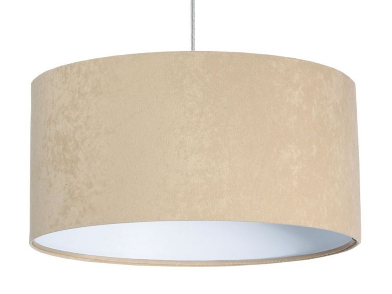 Lampa Bps Koncept wisząca HOME 30 beżowa/biała 1 szt