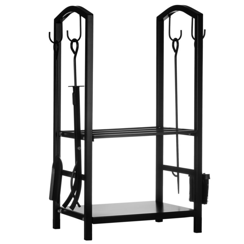 Stojak na drewno Bauhus z akcesoriami 1 szt.