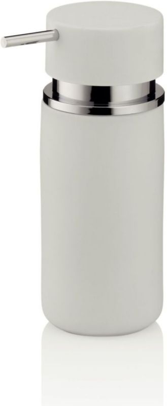 Dozownik do mydła stojący Kela Per 300ml biały ceramika/ABS, trwały design 1 szt.