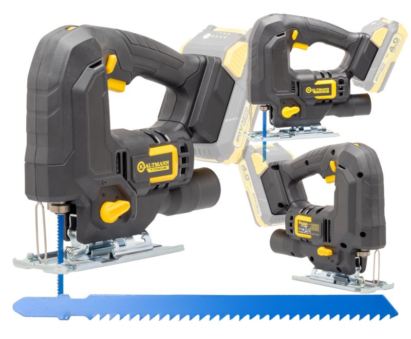 Wyrzynarka Akumulatorowa Kaltmann Titanium KTI-W20V 1000-2400 skoków/min LED 1 szt.