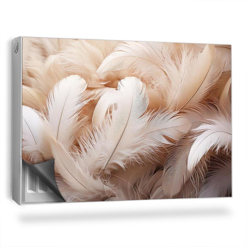 Magnes Na Kaloryfer Wallfluent 90x60 cm Jasne ciepłe Pióra 1 szt.