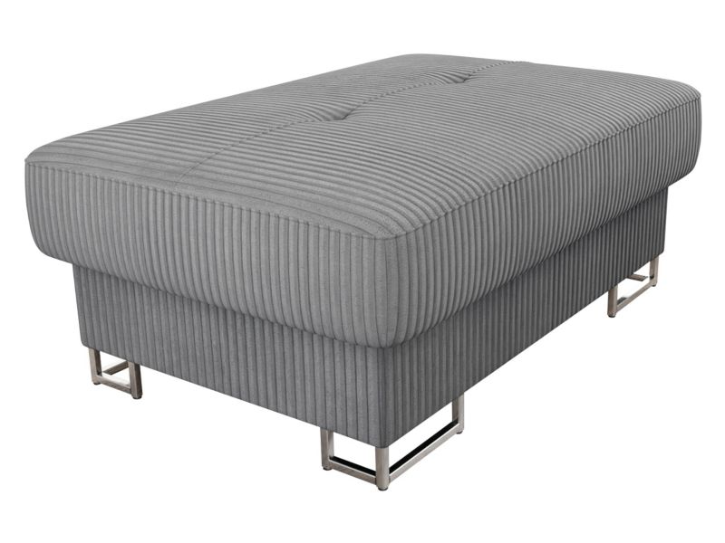 Pufa MIRJAN 24 Cotere Sztruks jasny szary 1 szt.