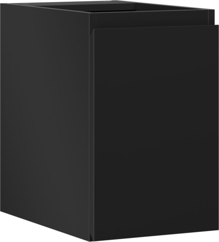 Szafka łazienkowa podumywalkowa Mexen Orio czarna mat 30 cm 1 drzwi 1 szt.