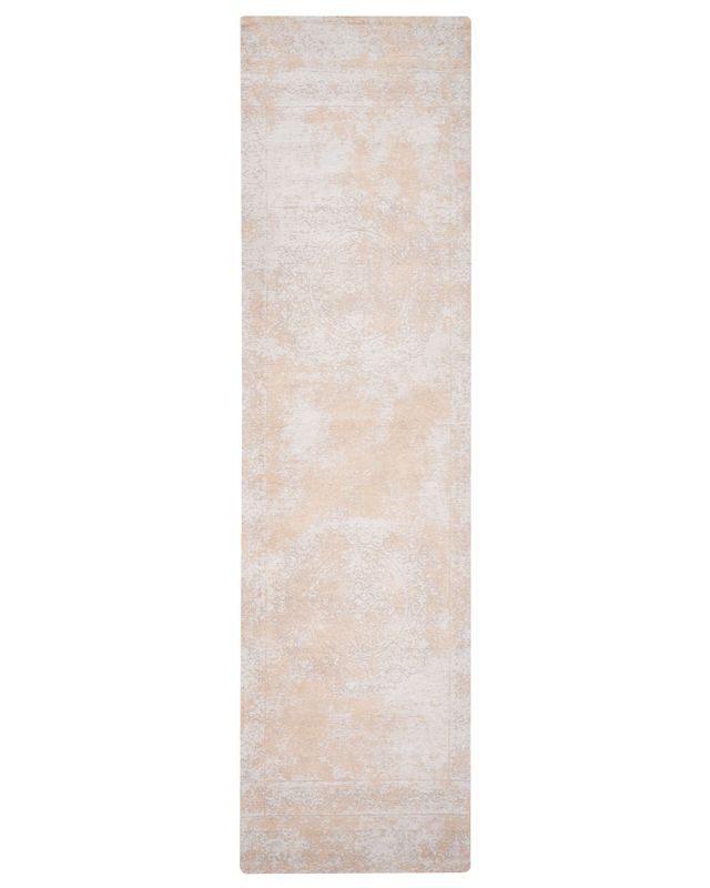 Dywan bawełniany 80 x 300 cm beżowy Beykoz 1 szt.