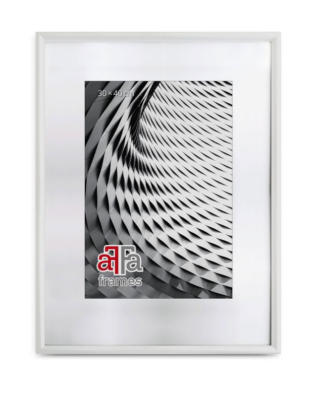 Ramka drewniana na zdjęcia One Art Finger 40x60 cm biały 1 szt.