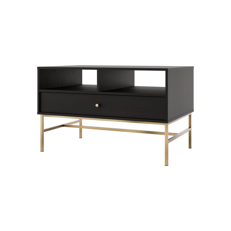 Stolik kawowy z szufladą Bonni Sakai 3 T201 Czarny 1 szt.