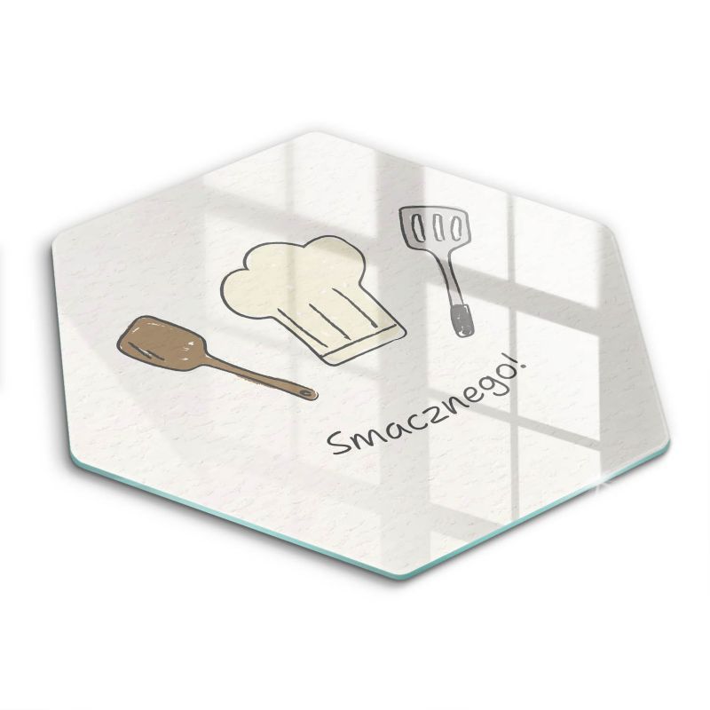 Szklana deska do krojenia Wallfluent h40 cm Pysznego jedzonka 1 szt.