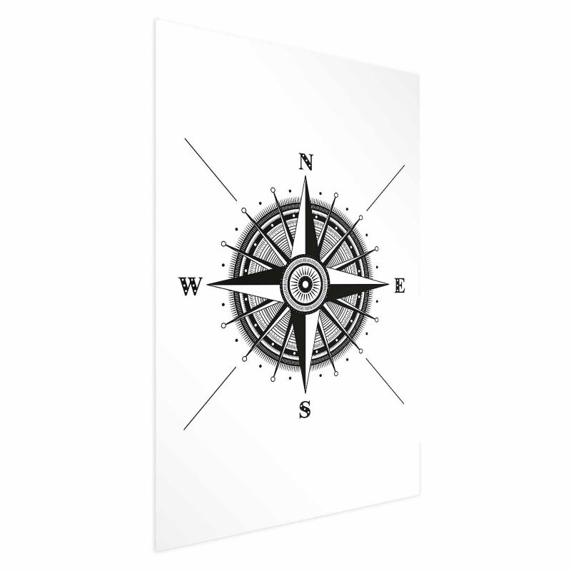 Plakat Artgeist Kompas 40x60 cm bez ramy 1 szt
