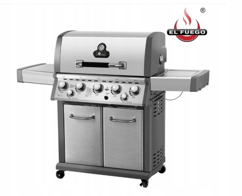 Grill gazowy El Fuego BELLEVUE 5+2 1 szt.