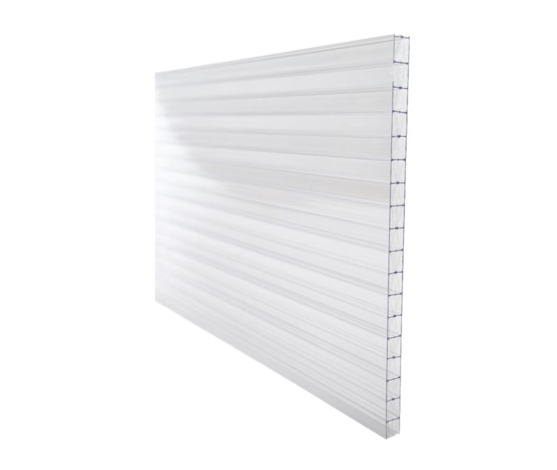 Poliwęglan komorowy TECH-PLAST 10mm bezbarwny 2,10 x 7,00m X-premium 1 szt.