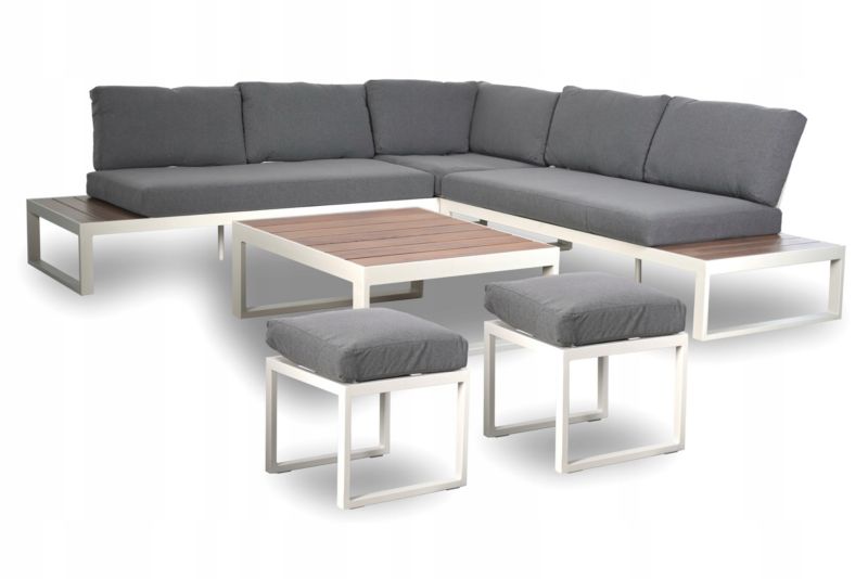 Zestaw mebli Corciano San Diego Narożnik Aluminium 1szt.