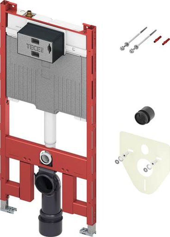Stelaż WC Tece Profil Octa II, 112 cm, spłukiwanie easy fit, samonośny, 1 szt.