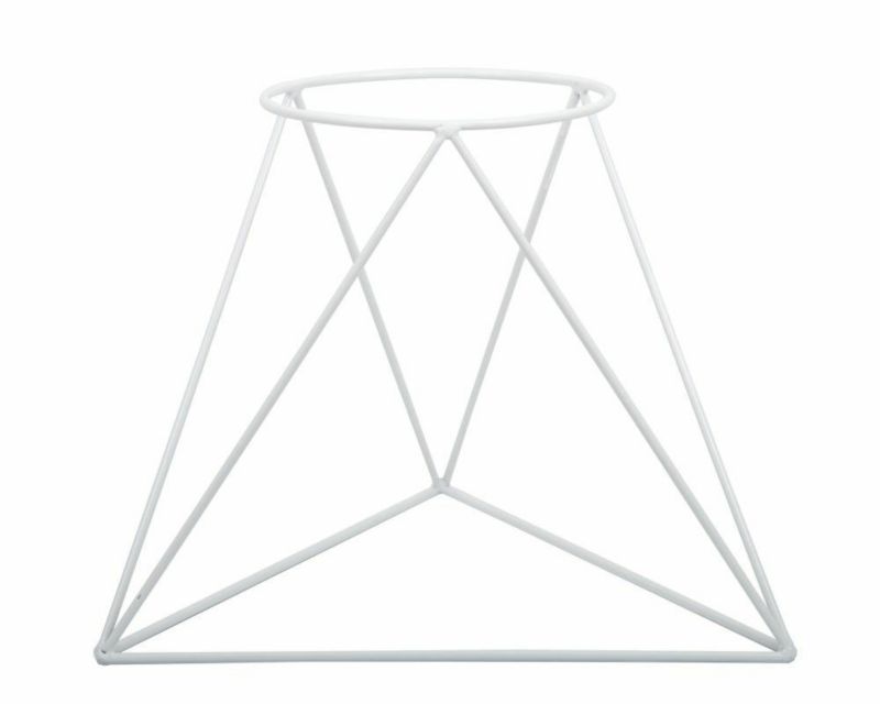 Kwietnik stojący Aurora HowHomely Metalowy Biały 45x40 cm 1 szt.