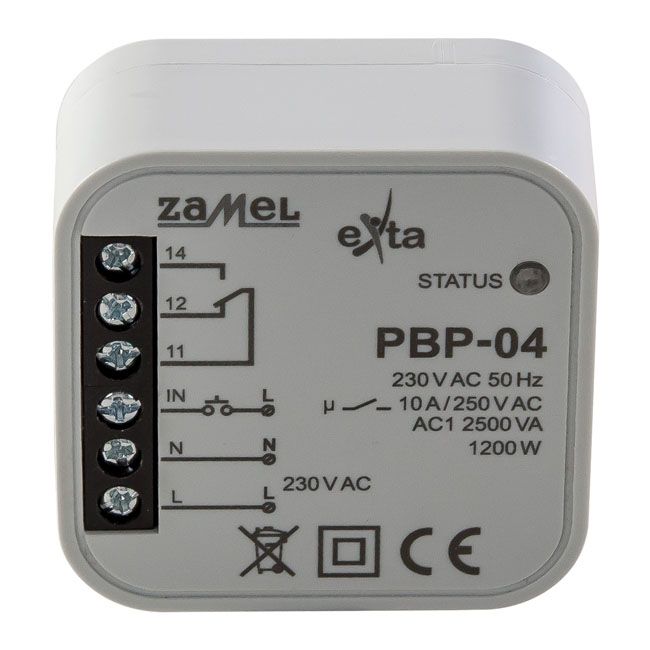 Przekaźnik bistabilny Zamel dopuszkowy