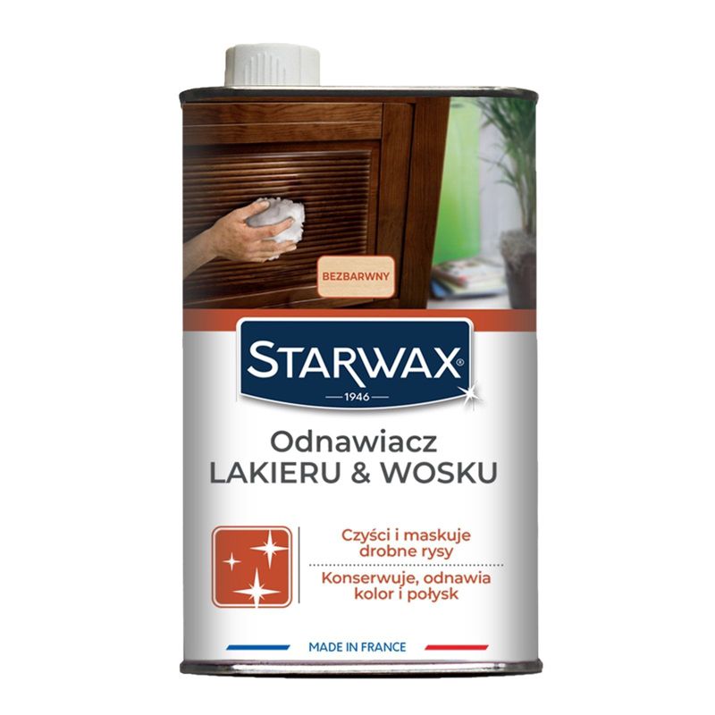 Odnawiacz lakieru Starwax, czyści, wygładza rysy i konserwuje 500 ml