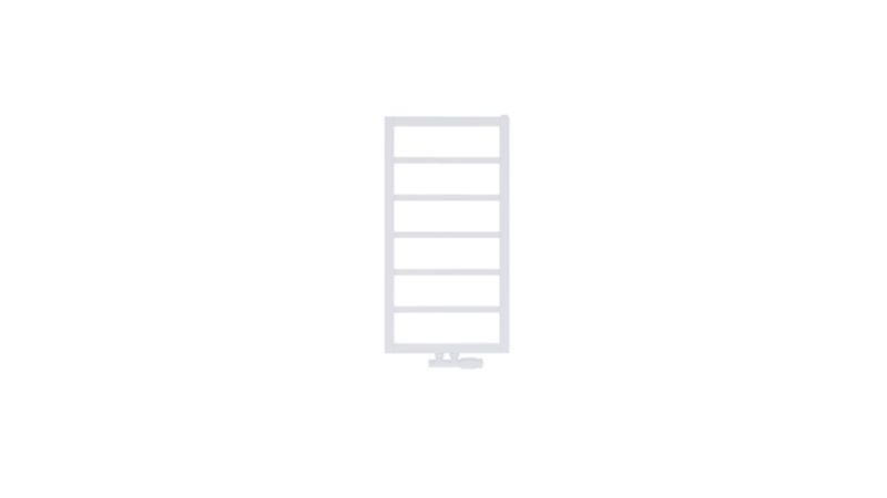 Grzejnik łazienkowy LUXRAD A 3 750 x 400 mm biały 207W 1 szt