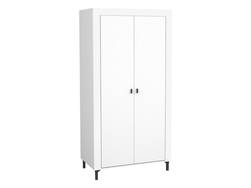 Szafa MIRJAN 24 dwudrzwiowa Mossa 2D MO01 biały 1 szt.