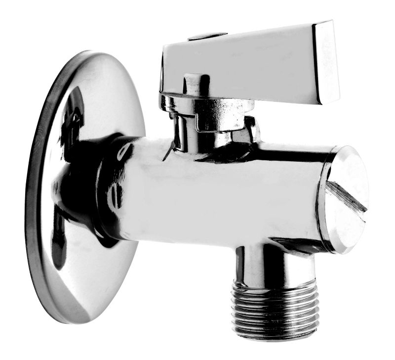 Kurek Kątowy Ferro 12.7 mm x 9.5 mm kulowy z filtrem i rozetą 1 szt.