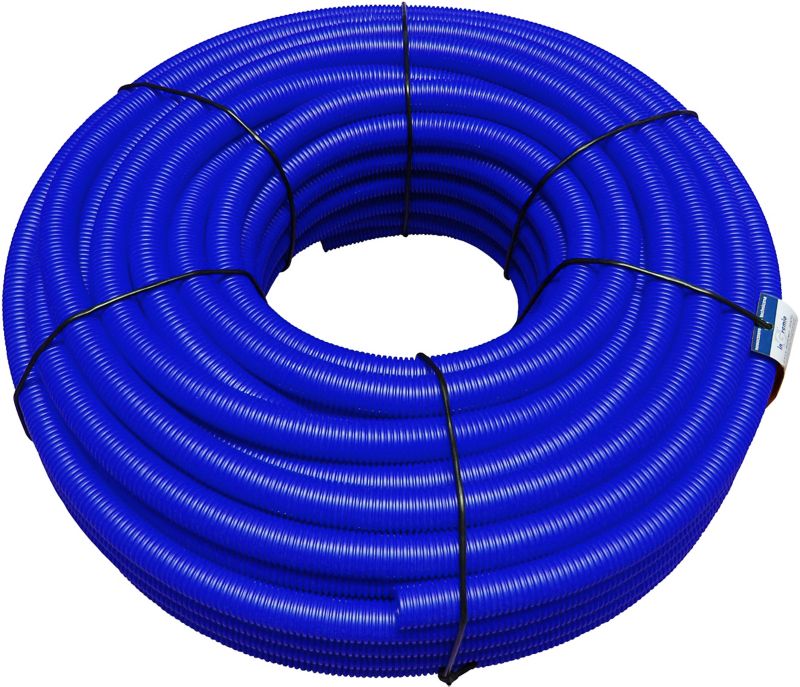 Rura peszel 23/28 mm niebieski 20 mb