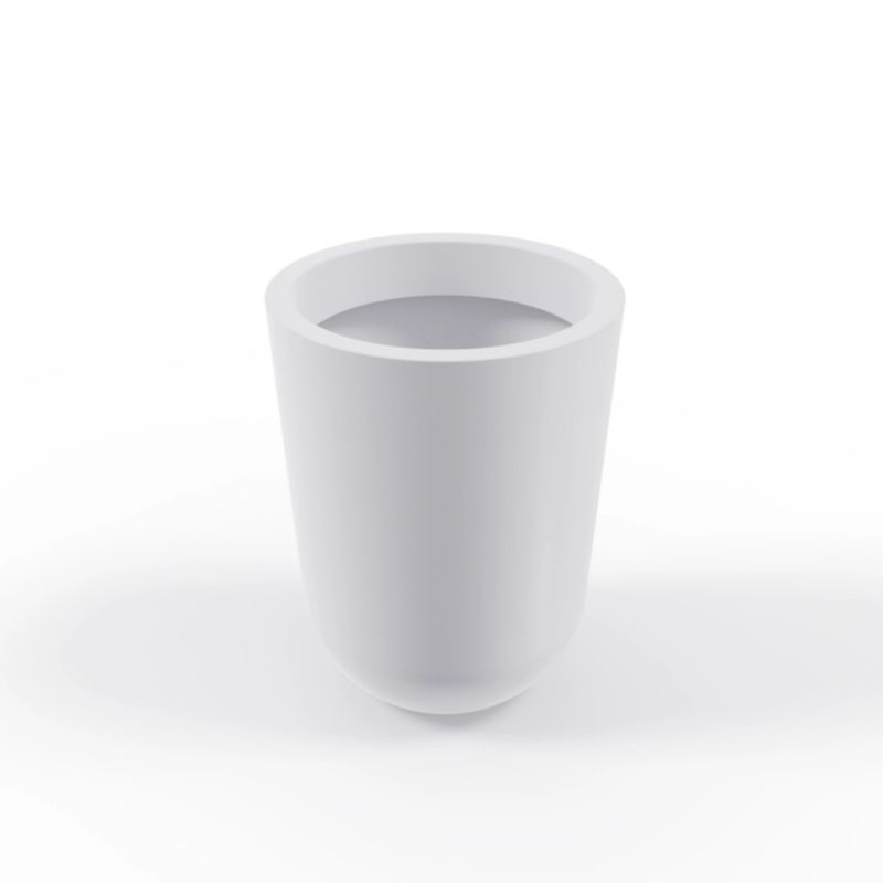 Doniczka Lechuza Z Polietylenu Do Domu Na Taras WESTA PL-WE50 biały 1 szt