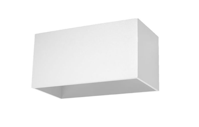 Kinkiet ścienny Sollux Lighting Quad biały 2 x G9 x 40W IP20 wym: 10 x 20 x 20 cm - 1 szt.