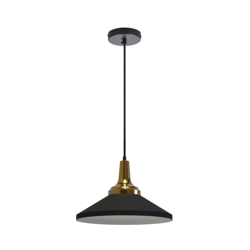 Lampa wisząca LL MORVIK E27 PL 66724 LightLogic złoty czarny 1szt.