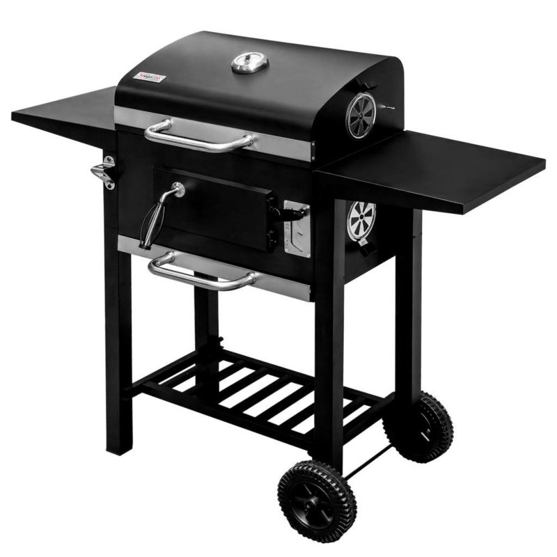 Grill Ogrodowy Węglowy Mega-M Mobilny 1szt.