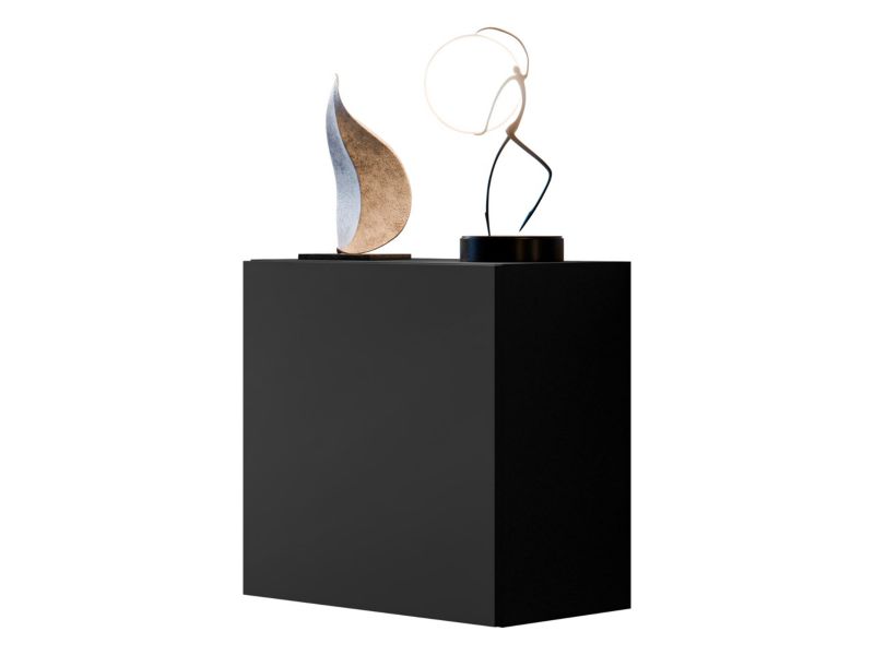 Witryna kwadrat MIRJAN 24 Capital czarny 1 szt.