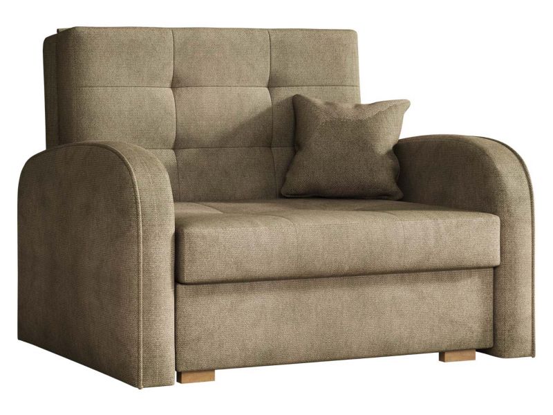 Kanapa rozkładana MIRJAN 24 Viva Gold I ciemny beż 1 szt.