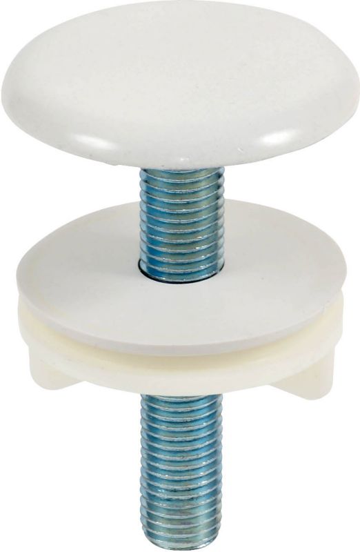 Korek zaślepiający do umywalki Tycner biały