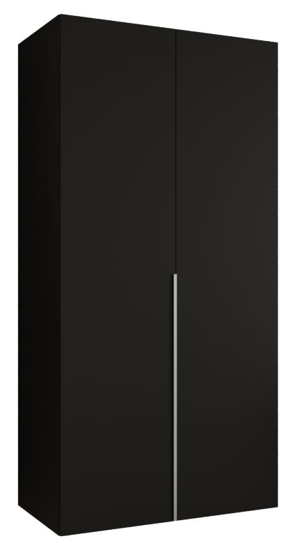 Szafa uchylna otwierana ALICANTE 1 100 wys 202 cm Czarny + Kaszmir 1 szt