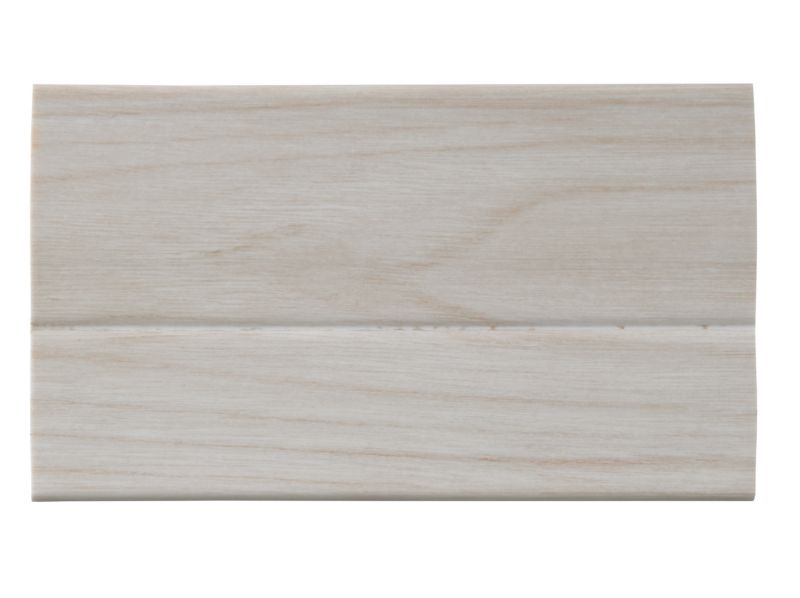 Samoprzylepna listwa przypodłogowa PCV 23x32mm, QUEST, elastyczna, miękka listwa podłogowa, cokołowa, brzoza jasna, 25m