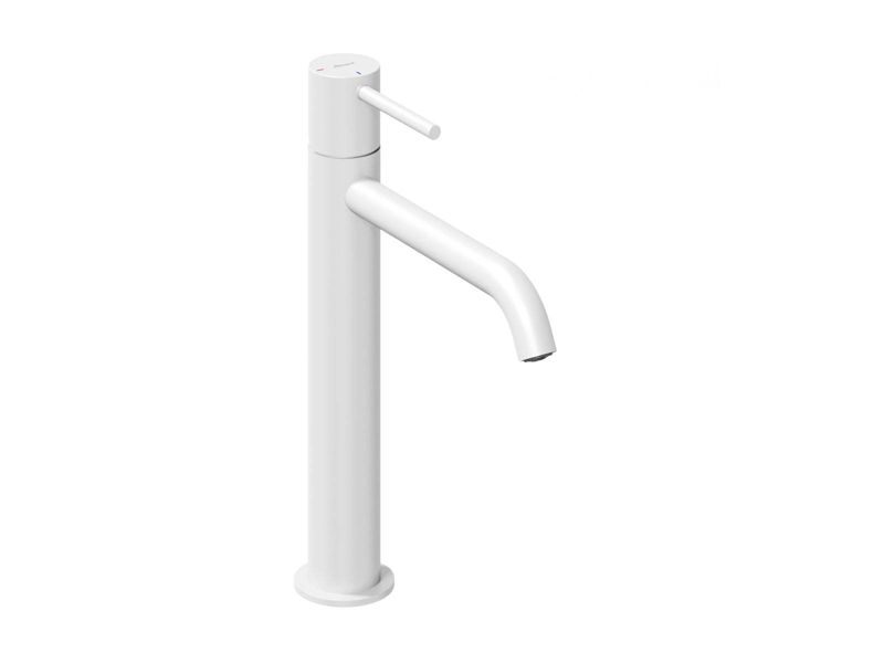 Bateria umywalkowa Ravak stojąca Espirit BeCool ES 014.11WV 252 mm bez korka, biała 1 szt