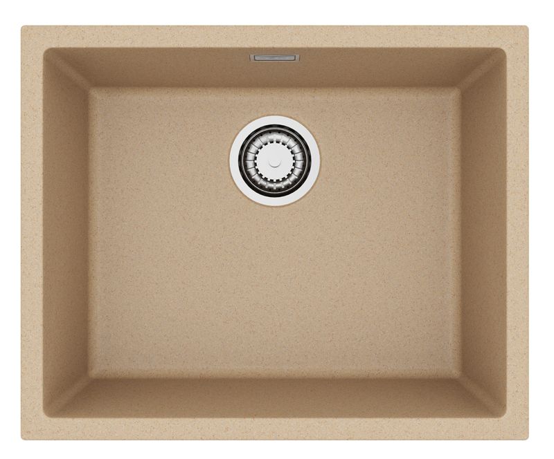 Zlewozmywak granitowy Alveus OMNI 30 kol. G55 beż (45x55) 1-komorowy 1szt