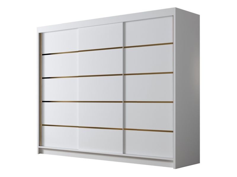 Szafa MIRJAN 24 pokojowa Amber VII 250 biały 1 szt.