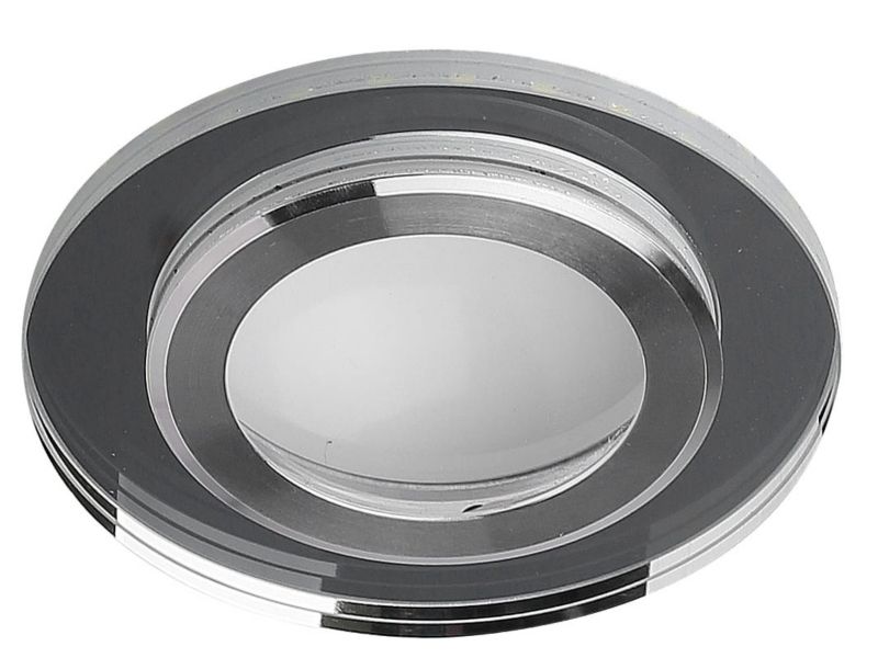 Oprawa wpuszczana Candellux Ssp chromowana 2 x GU10 x 5W IP20 wym: 12,3 x 12,3 cm okrągła - 1 szt.