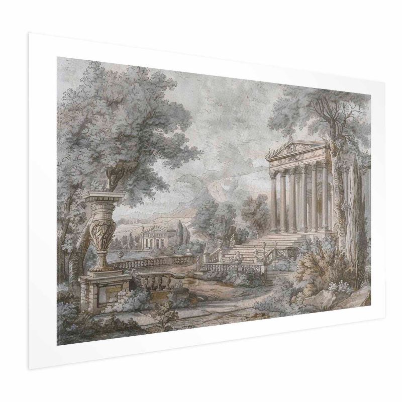 Plakat Artgeist Świątynia na wzgórzu 30x21 cm bez ramy 1 szt