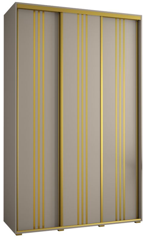 Szafa przesuwna Abiks 45 wysoka Dakota 6 150 kaszmir+kaszmir+złoty 1 szt