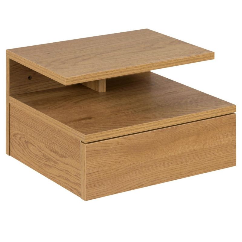 Szafka nocna wisząca Ashlane ACTONA beżowy stolik do sypialni 1szt.