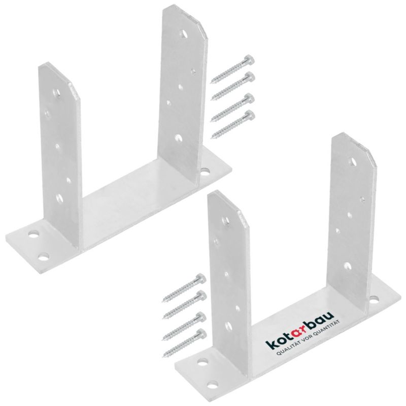 Podstawa słupa KOTARBAU tt przykręcana 140 mm 2 szt.