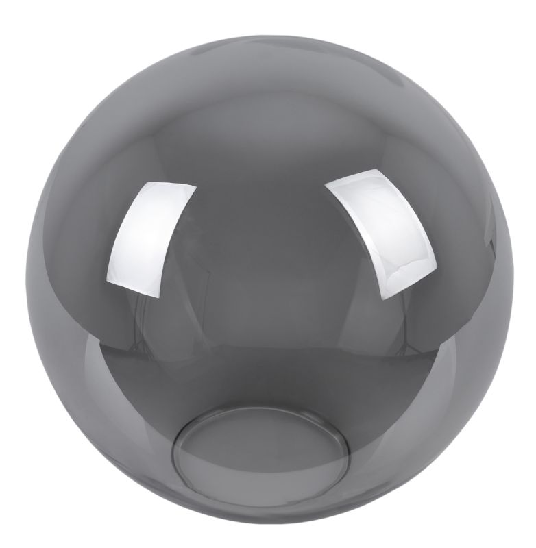 Klosz do lampy wiszącej Light Home LH Paris E27 szary szklany 14x14cm 1szt.