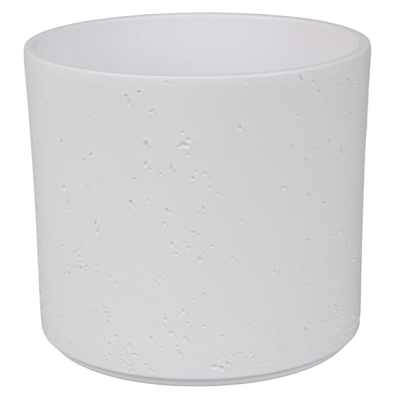 Osłonka Cermax Pillar Lava 17 cm biała mat