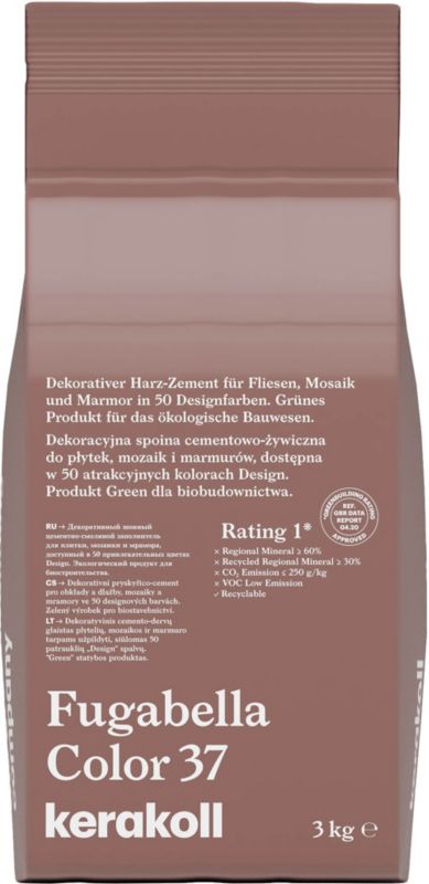 Fuga Kerakoll Fugabella Color 37 3 kg