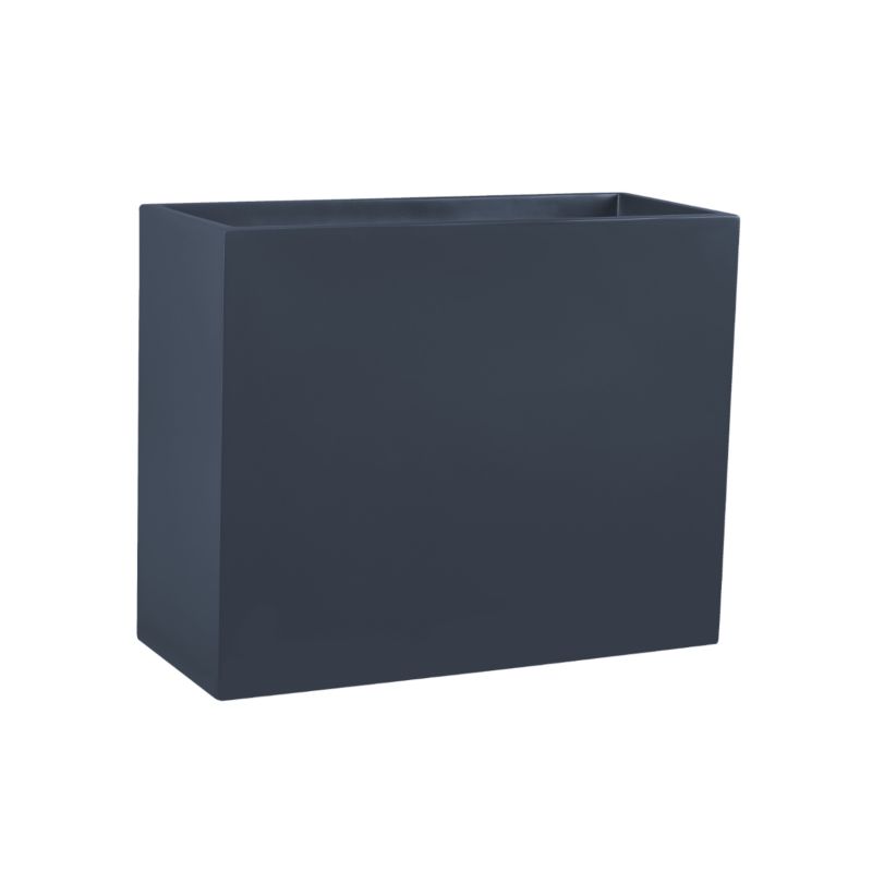 Doniczka Zadora Z Włókna Szklanego Na Taras Do Domu D272L antracyt Mat 1 szt